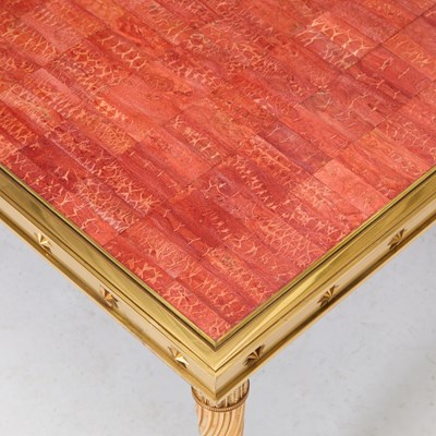 Lot 239 - Maison Jansen Style Gilt Bronze Low Table