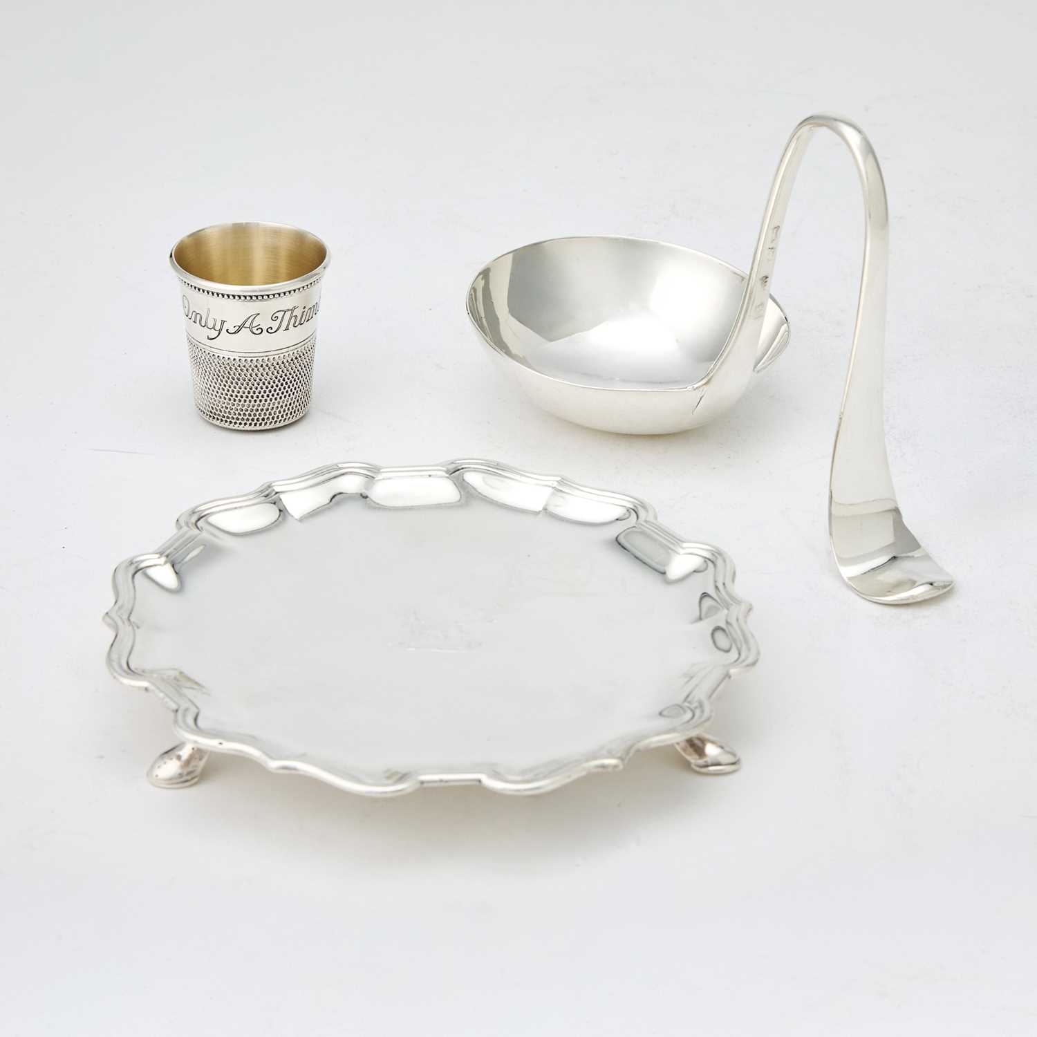 Lot 71 - George II Sterling Silver Waiter