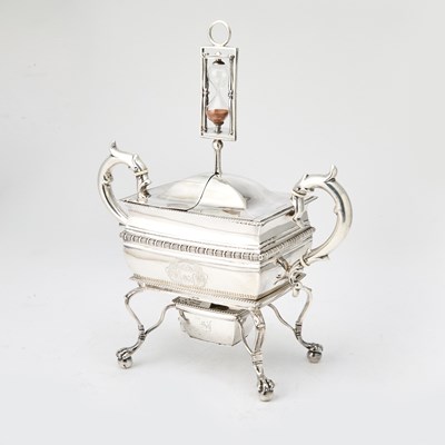 Lot 102 - George III Sterling Silver Egg Coddler