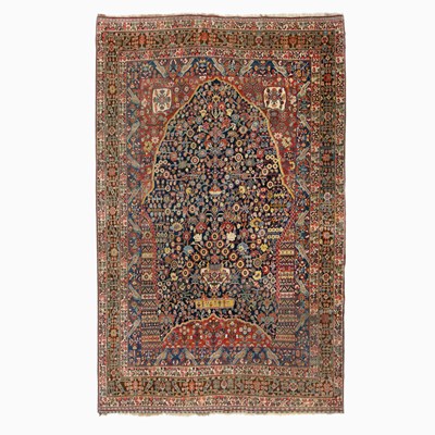 Lot 710 - Qashqai Millefleurs Prayer Rug