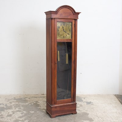 Lot 241 - Mahogany Grandfather Clock