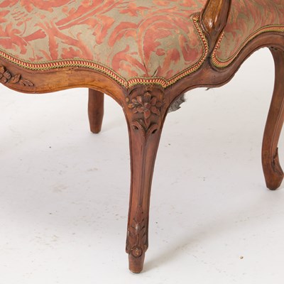 Lot 465 - Set of Four Louis XV Beechwood Fauteuils à la Reine