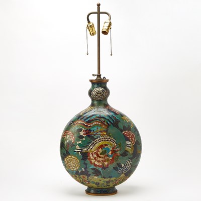 Lot 501 - Chinese Cloisonne Enamel Vase