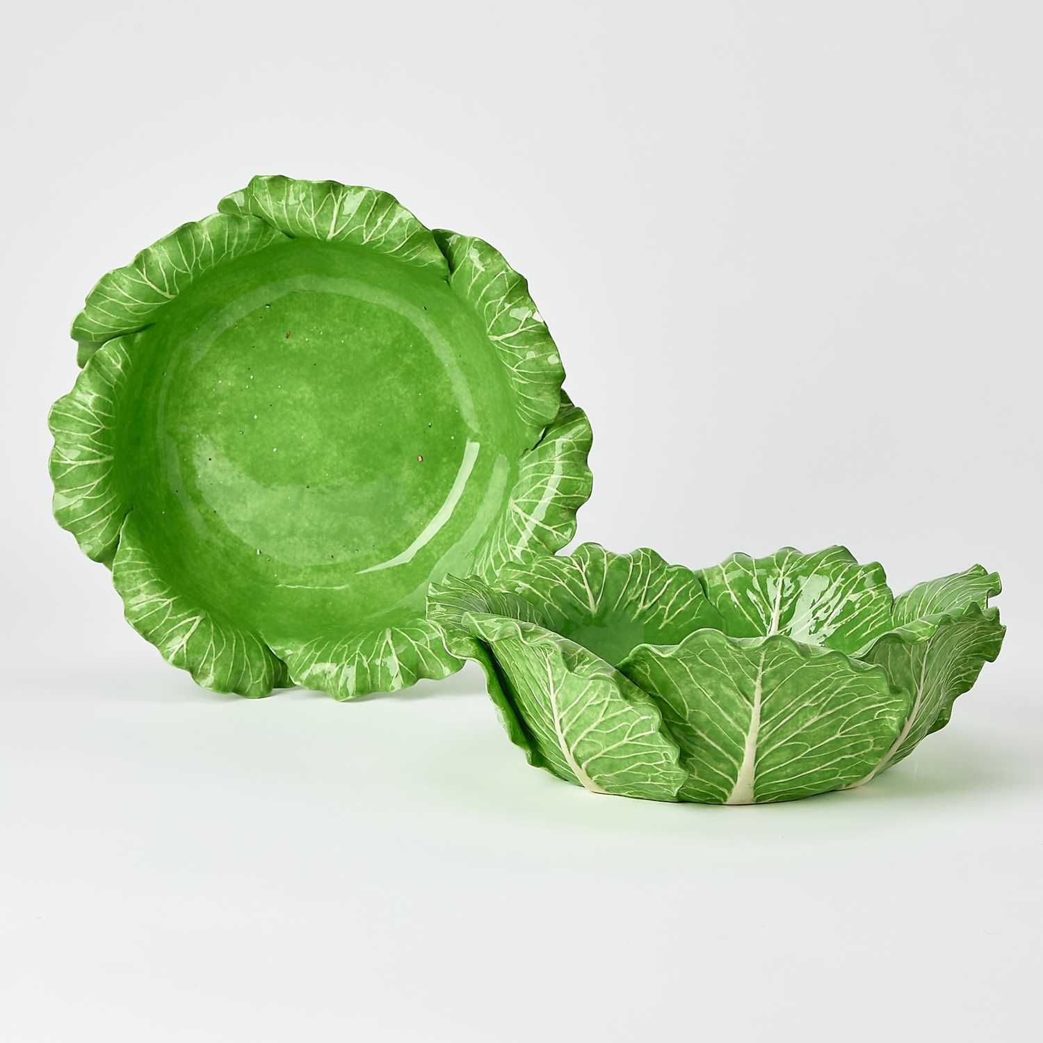 Lot 619 - Two Dodie Thayer Serving Bowls