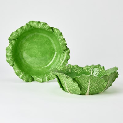Lot 619 - Two Dodie Thayer Serving Bowls