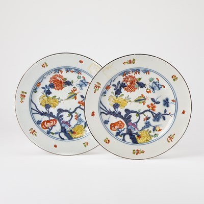 Lot 676 - Pair of Meissen (Marcolini) Porcelain Plates