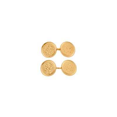 Lot 2017 - Cartier Pair of Gold Cufflinks