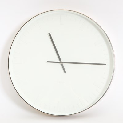 Lot 247 - Klarsson Chrome Wall Clock