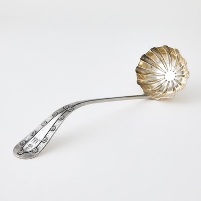 Lot 30 - Tiffany & Co. Sterling Silver "Daisy" Pattern Soup Ladle