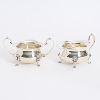 Lot 304 - Revere Silversmiths Sterling Silver Sugar and Creamer