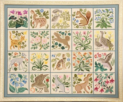 Lot 345 - Framed Needlepoint