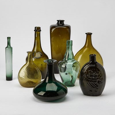 Lot 205 - Large Group of American Glass Bottles