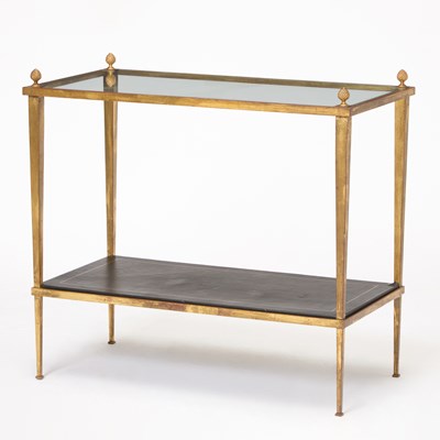 Lot 507 - French Gilt Wrought Iron Side Etagere