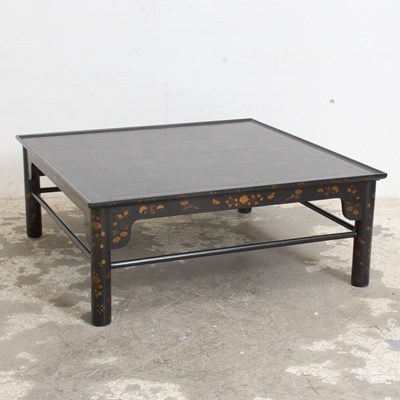Lot 292 - Chinoiserie Style Painted Low Table