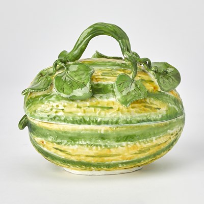 Lot 412 - Meissen Melon Tureen