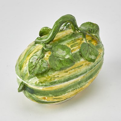 Lot 412 - Meissen Melon Tureen