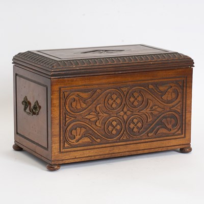 Lot 316 - Mahogany Radio Case