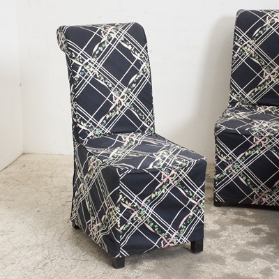 Lot 3 - Set of Four Upholstered Dining Chairs