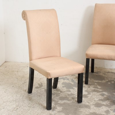 Lot 3 - Set of Four Upholstered Dining Chairs