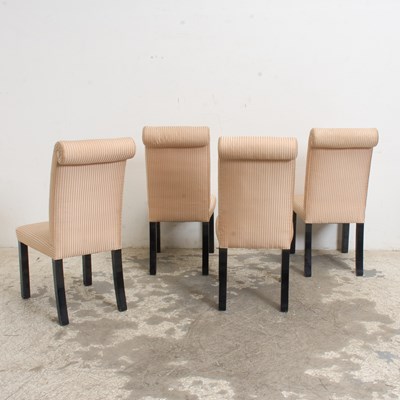 Lot 3 - Set of Four Upholstered Dining Chairs