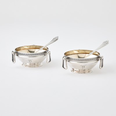 Lot 32 - Pair of Gorham Sterling Silver Open Salts