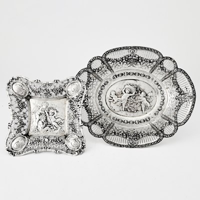 Lot 114 - Two Continental Silver Dishes