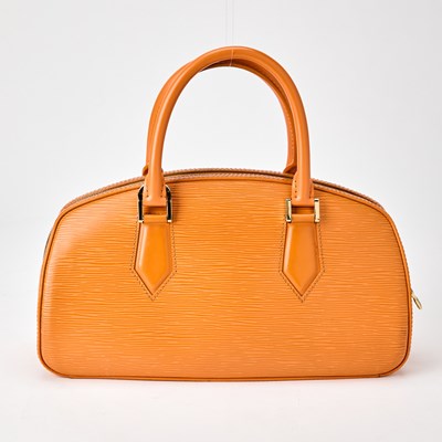 Lot 1213 - Louis Vuitton Orange Epi Leather 'Jasmin' Bag