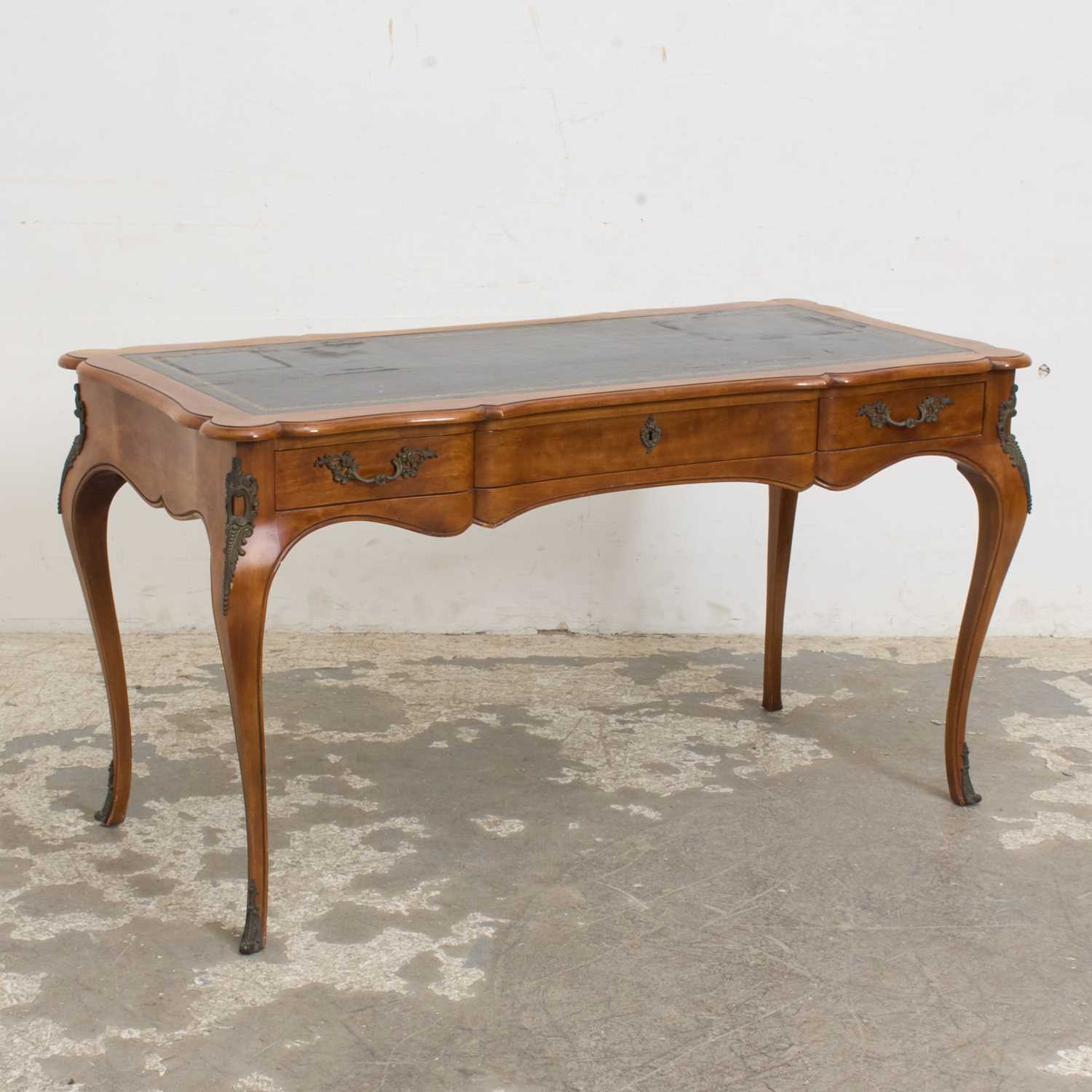 Lot 33 - Widdicomb Mahogany Leather Top Desk