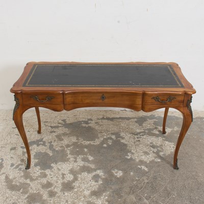 Lot 33 - Widdicomb Mahogany Leather Top Desk