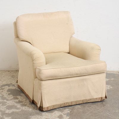 Lot 34 - Cream Upholstered Armchair