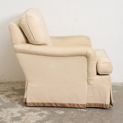Lot 34 - Cream Upholstered Armchair