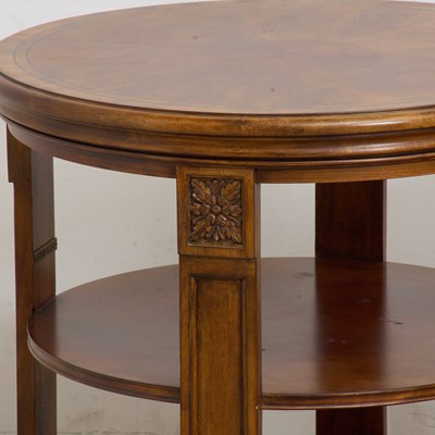 Lot 31 - Pair of Mahogany Round Side Tables