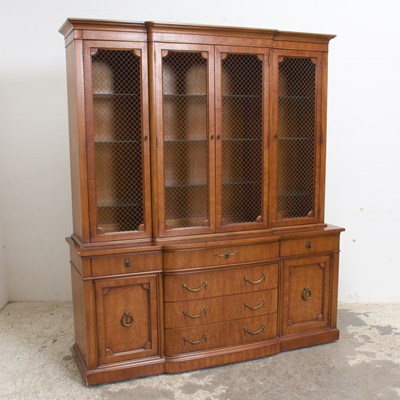 Lot 24 - Mahogany Bookcase Cabinet