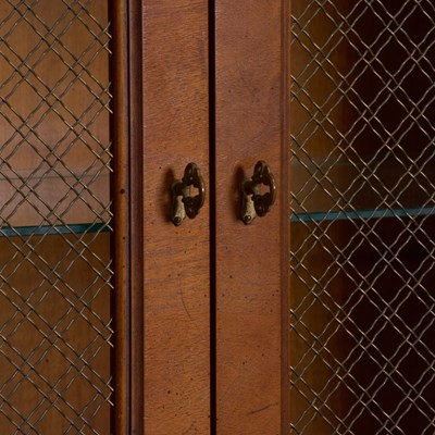 Lot 24 - Mahogany Bookcase Cabinet
