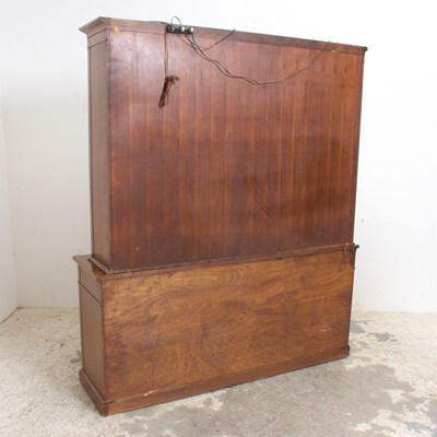 Lot 24 - Mahogany Bookcase Cabinet