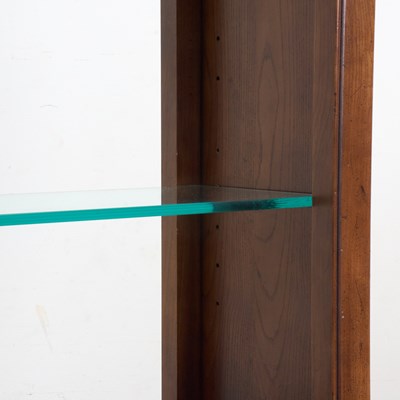 Lot 28 - Mahogany and Glass Bookshelf