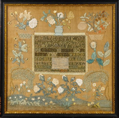 Lot 187 - Needlework Sampler "Fanny Moore"
