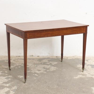 Lot 324 - George III Inlaid Mahogany Table