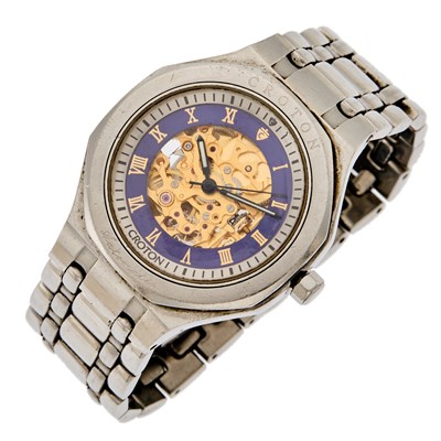 Lot 2168 - Croton Gentleman's Stainless Steel Wristwatch
