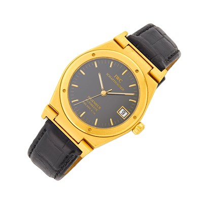 Lot 1037 - International Watch Co. Gold 'Ingenieur' Wristwatch, Ref. 3518