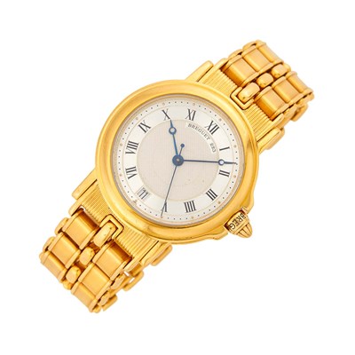 Lot 57 - Breguet Gentleman's Gold 'Marine' Wristwatch, Ref. 223B