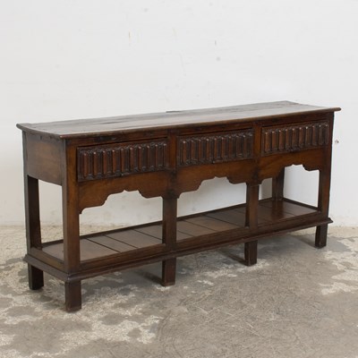 Lot 23 - English Oak Side Board