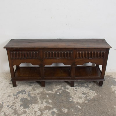 Lot 23 - English Oak Side Board