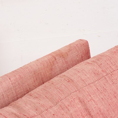 Lot 27 - Pair of Red Upholstered Armchairs