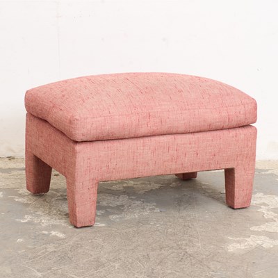 Lot 27 - Pair of Red Upholstered Armchairs