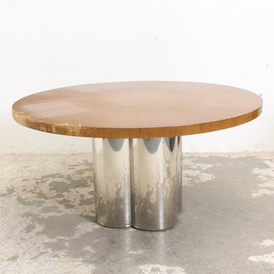 Lot 99 - Dining Table with Chrome Base