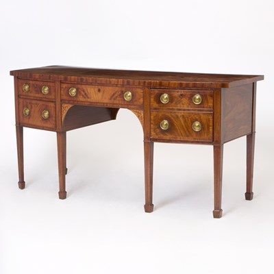 Lot 56 - George III Inlaid Mahogany Sideboard
