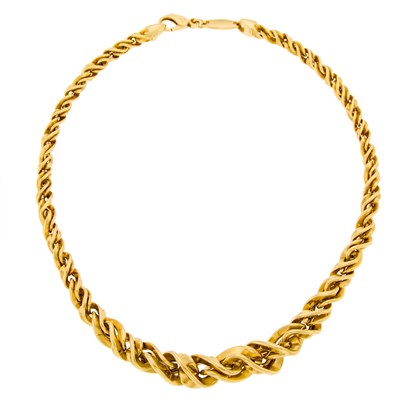 Lot 2002 - Gold Link Necklace