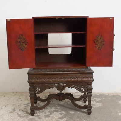 Lot 5 - Asian Style Cabinet on Stand