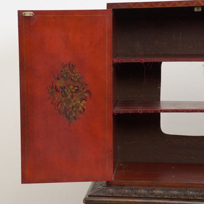 Lot 5 - Asian Style Cabinet on Stand
